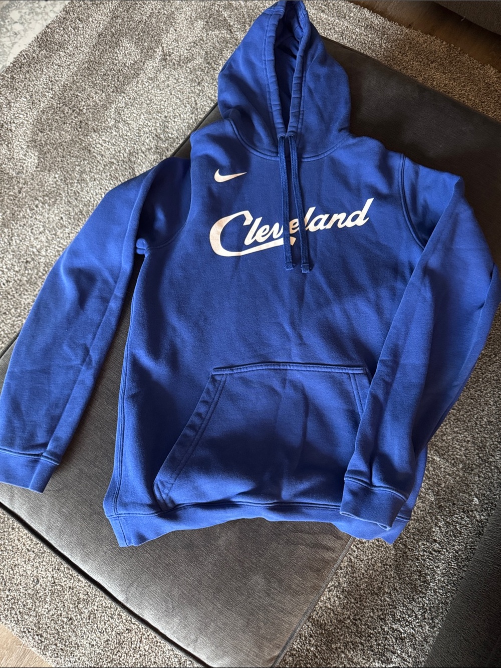 Nike Royal Blue Cleveland Script Hoodie